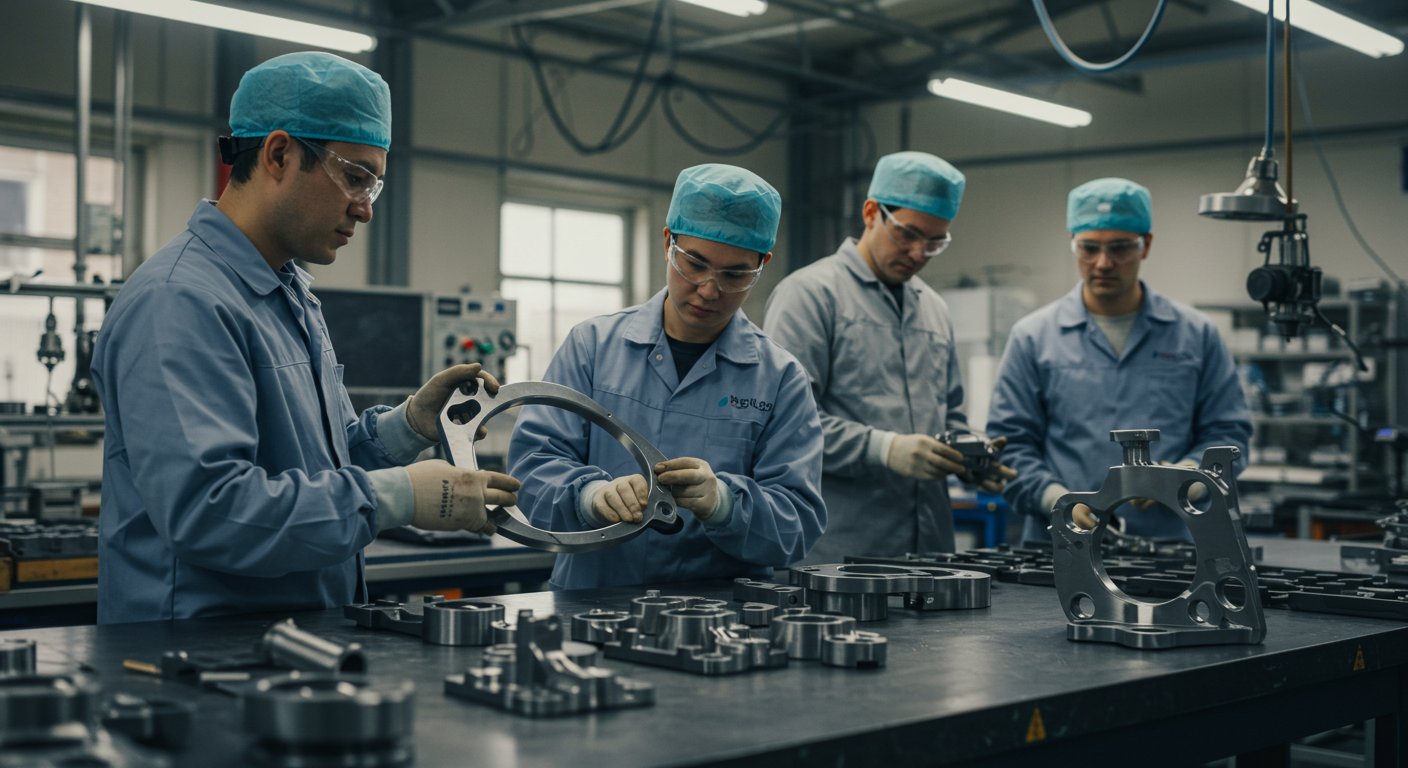 Токарная обработка титановой заготовки