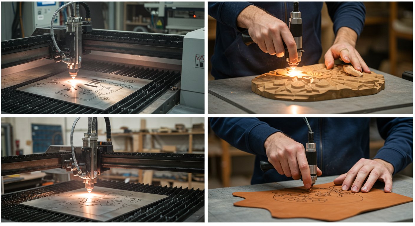 Процесс лазерной резки металла