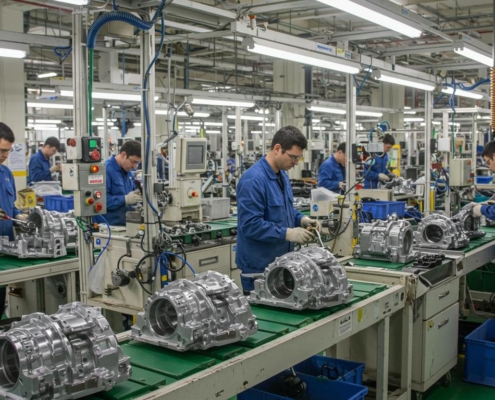 Особенности работы конвейерного производства деталей