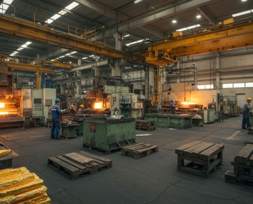 Производство деталей: от сырья до готового изделия