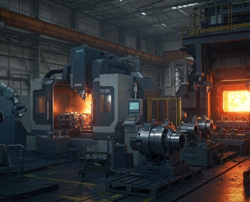 Промышленные процессы изготовления сложных металлических деталей