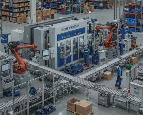 Особенности логистики на заводах по изготовлению деталей