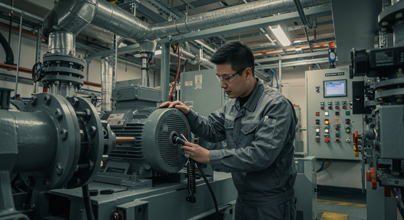 Техническое обслуживание оборудования на заводе