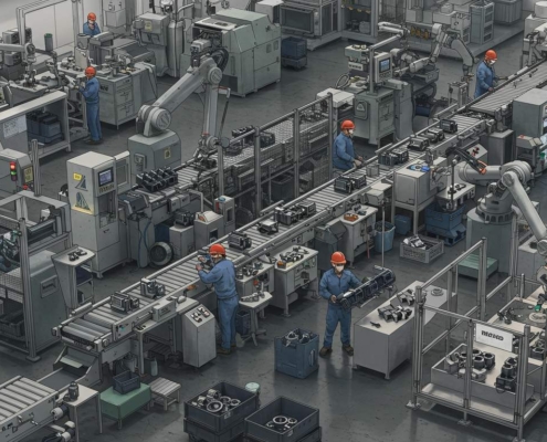 Производство деталей на заводах: этапы и особенности