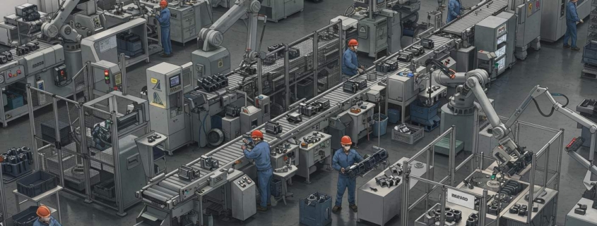 Производство деталей на заводах: этапы и особенности