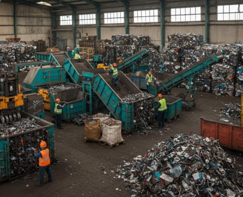 Как заводы управляют отходами производства металлоизделий