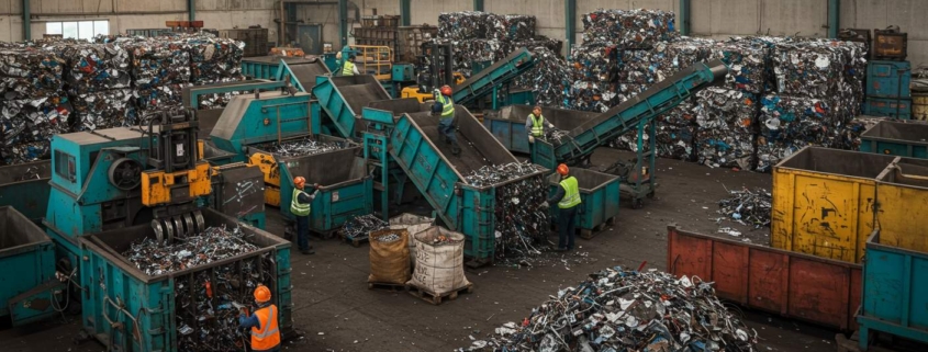 Как заводы управляют отходами производства металлоизделий