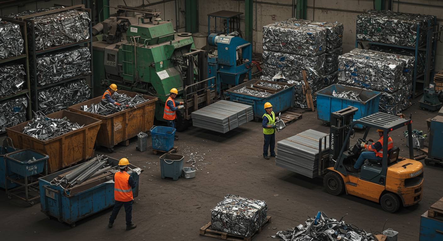 Управление отходами на металлообрабатывающем заводе
