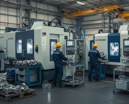 Производство деталей для машиностроения на заводах