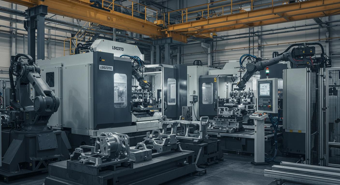 Современное промышленное оборудование для изготовления металлических деталей