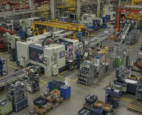 Производственные цеха и их роль в изготовлении деталей