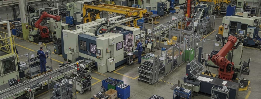 Производственные цеха и их роль в изготовлении деталей