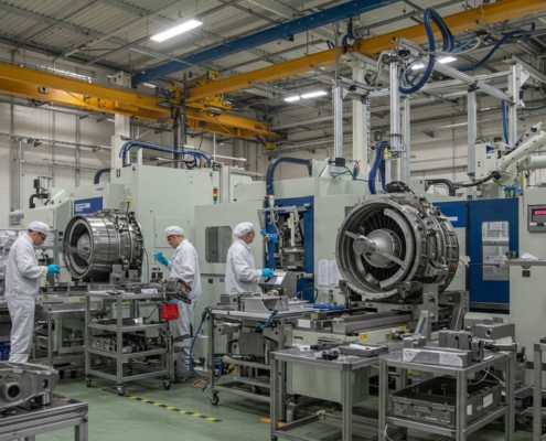 Производство металлических деталей для авиационной промышленности