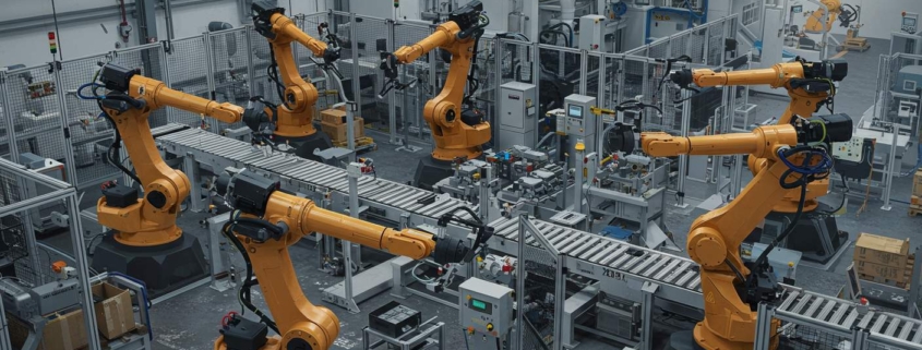 Использование роботизированных комплексов в заводском производстве