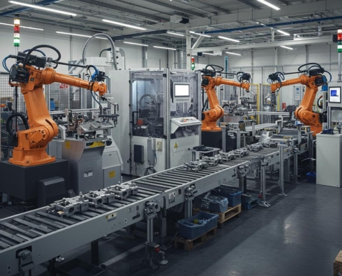 Преимущества современных промышленных линий по изготовлению деталей