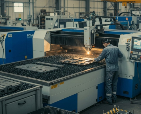 Производство деталей с применением лазерной резки на заводах