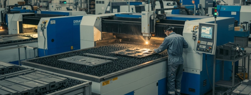 Производство деталей с применением лазерной резки на заводах