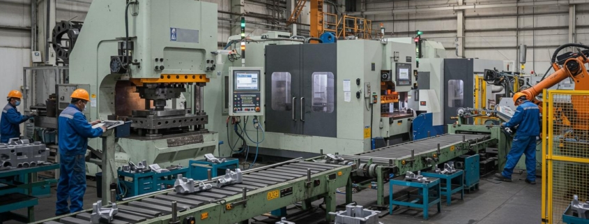 Промышленное производство деталей: основные этапы