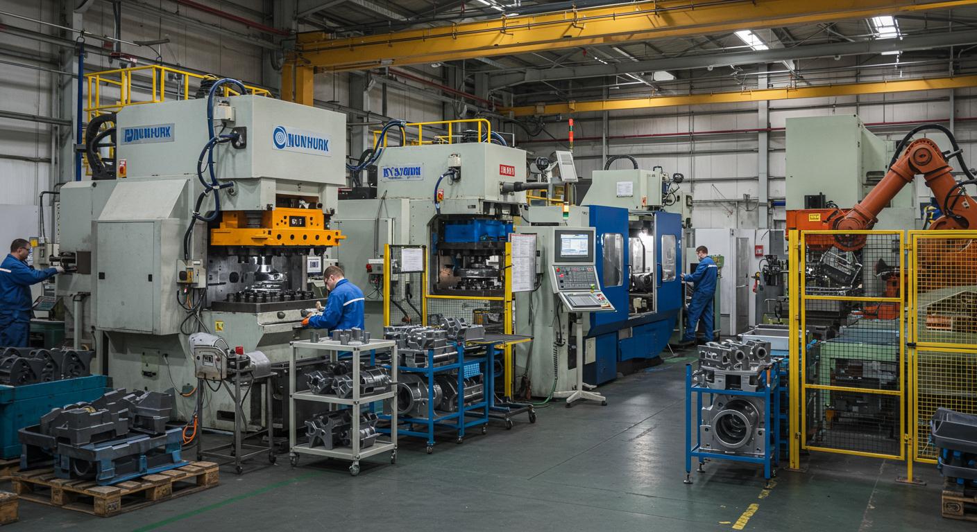 Современное промышленное производство деталей