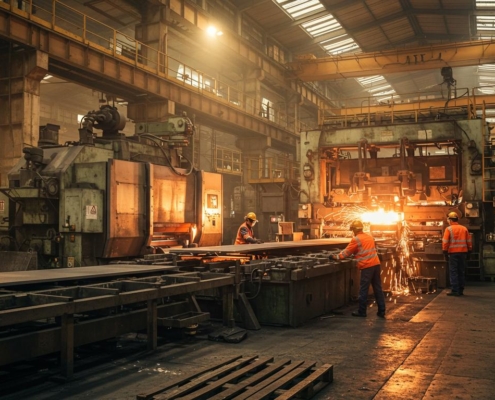 Использование металлов высокой прочности на заводах
