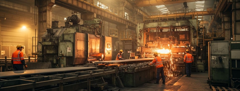 Использование металлов высокой прочности на заводах
