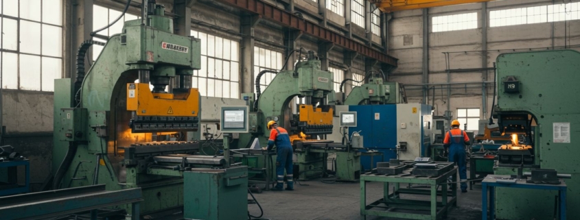 Особенности работы цехов металлообработки на заводах