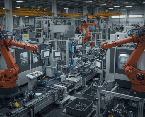 Производство деталей с применением автоматизированных систем